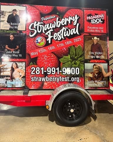 Full Concert Lineup for Pasadena Strawberry Festival 2025