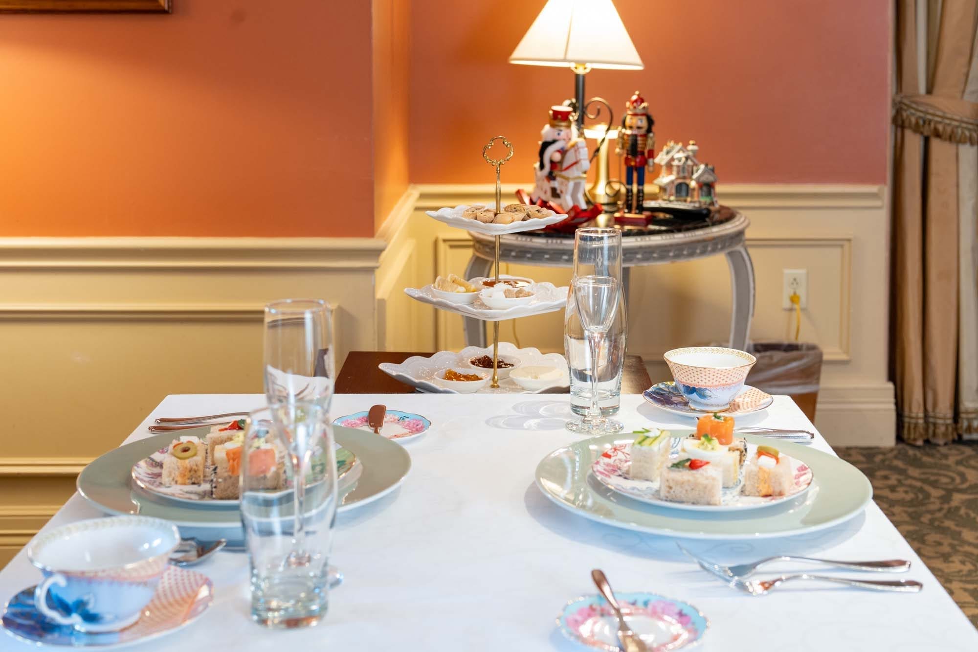 Afternoon Tea at Hotel Granduca