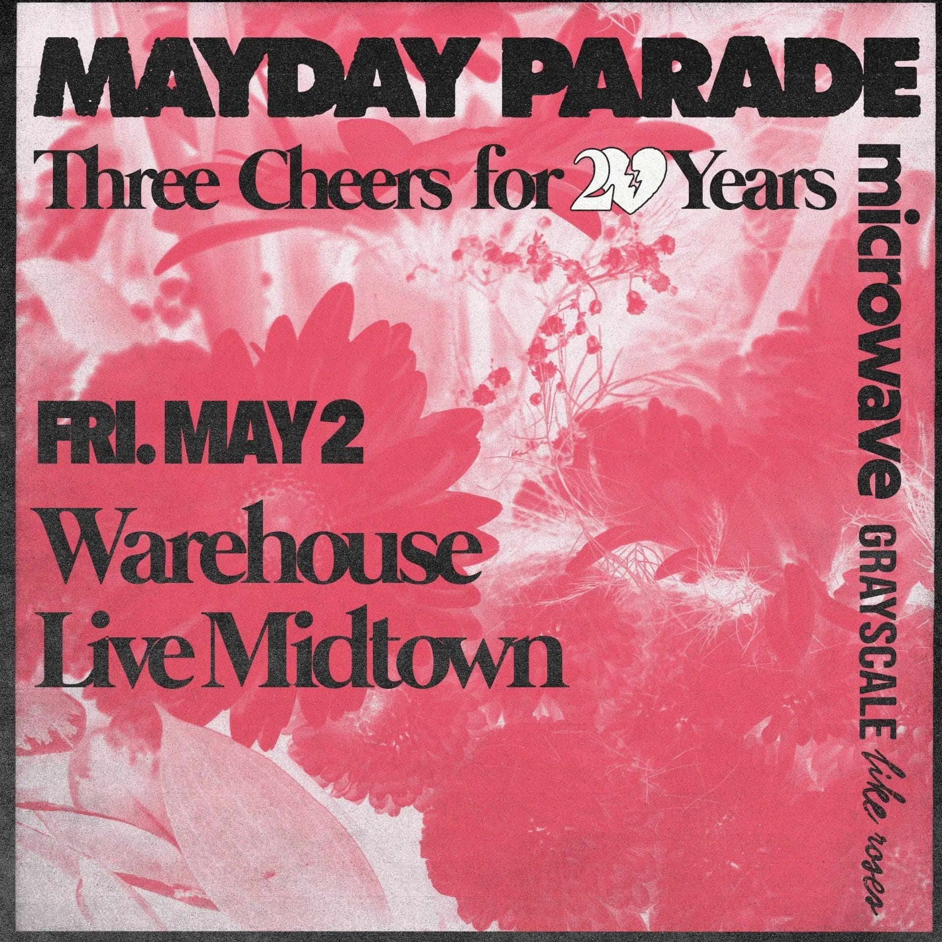 Buy tickets to Mayday Parade in Houston on May 2, 2025 | Must-Catch Concerts in Houston This May