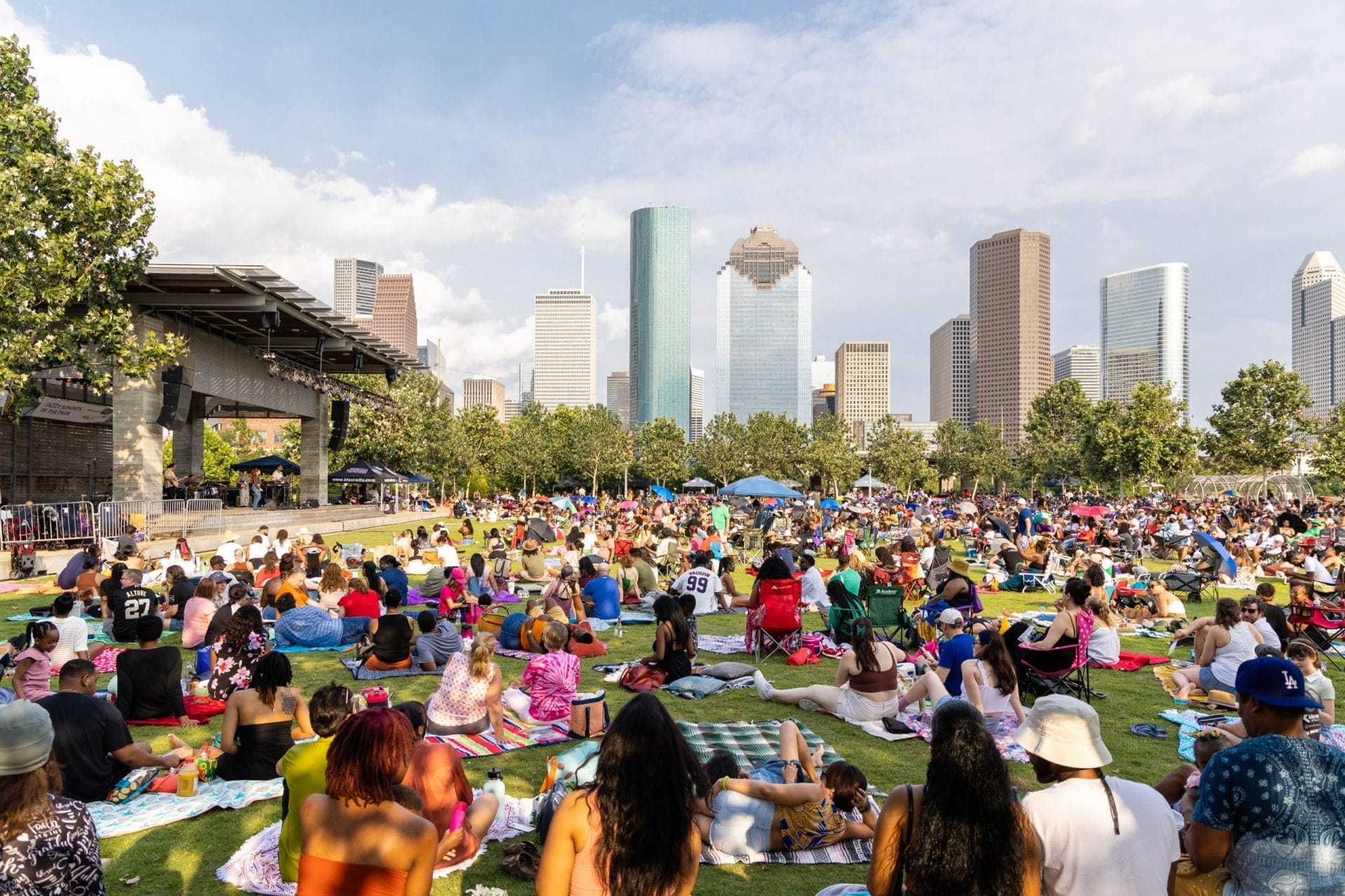 Jazz event at Buffalo Bayou Park - In Houston This Week