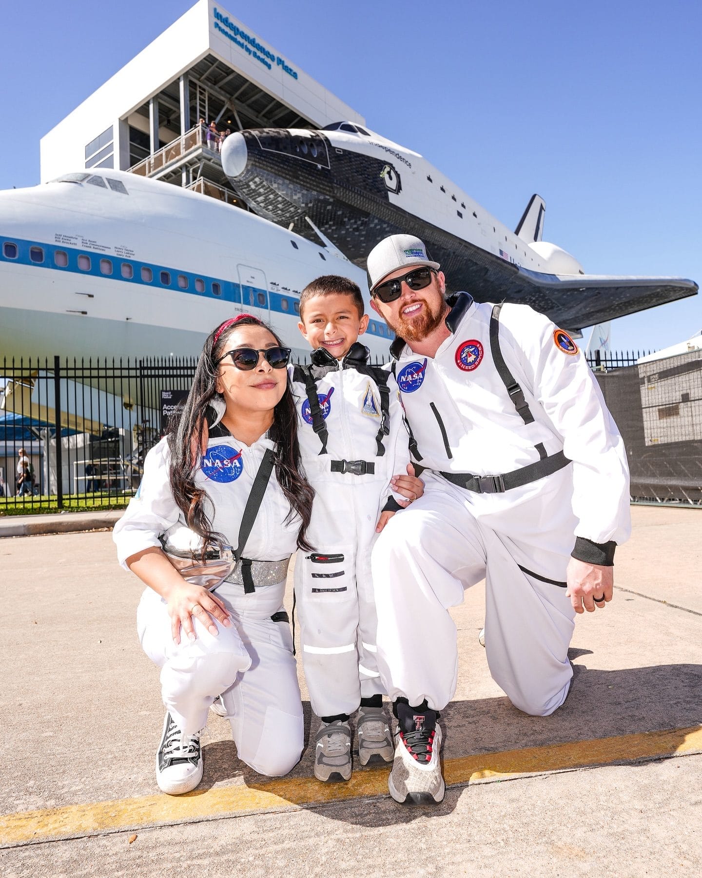 Space station tour with family