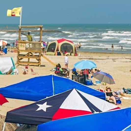 Beach day in  houston