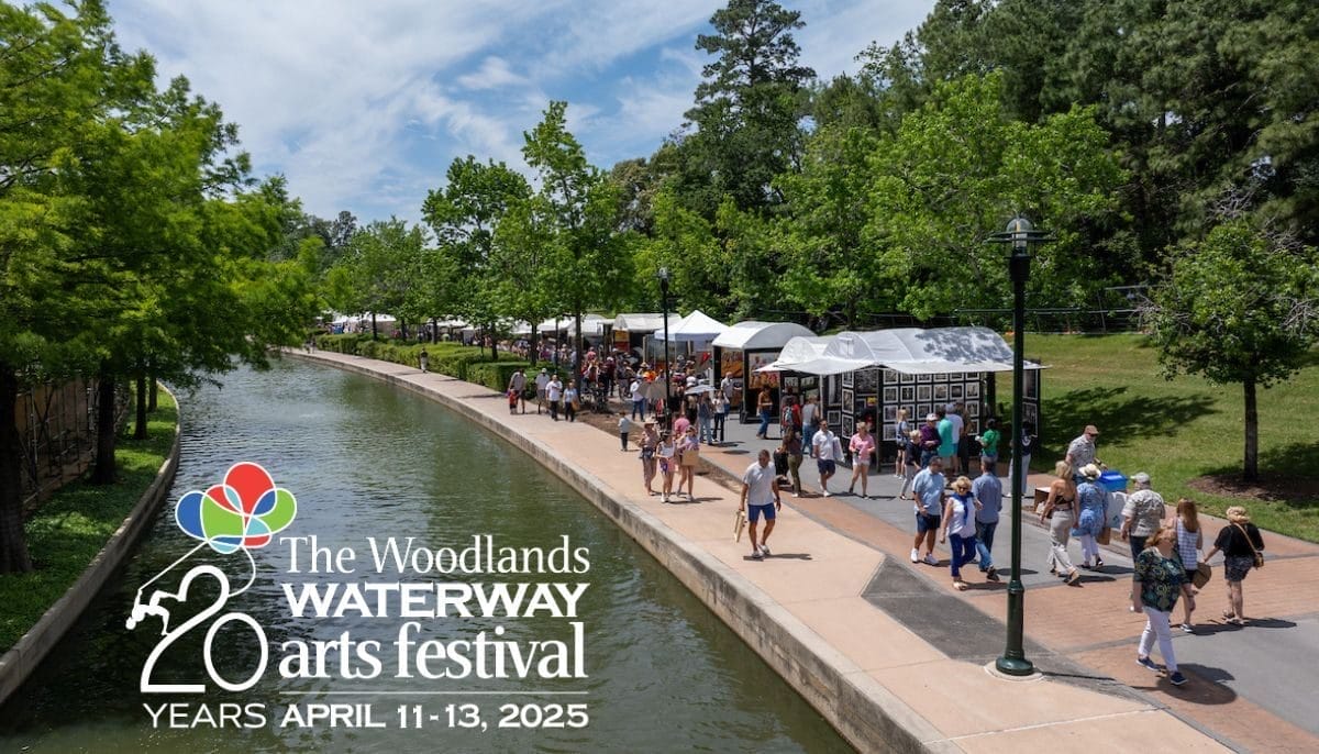 The Woodlands Waterway Arts Festival Fun Things To Do in Houston This May