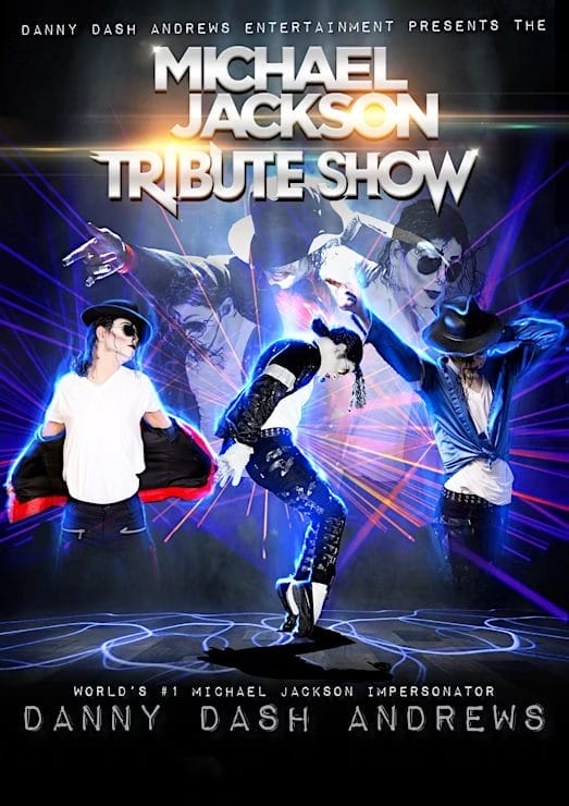 Michael Jackson Tribute Band starring America's #1 Michael Jackson impersonator Danny Dash Andrews. Be a part of this incredible concert experience that pays tribute to the life and legacy of The King of Pop.