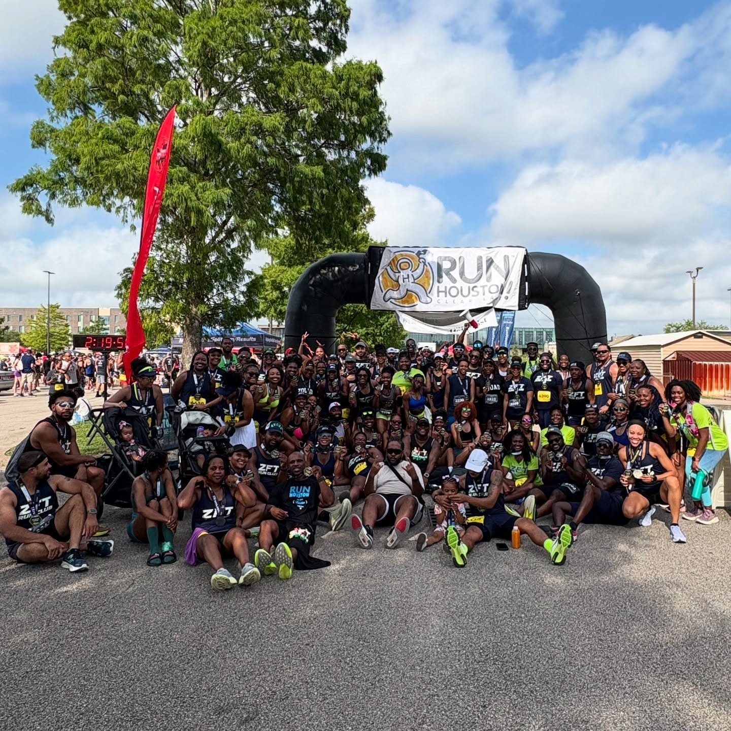 stay active Houston no gym - participate a run in club