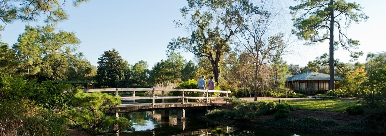 peaceful outdoor spots in Houston
