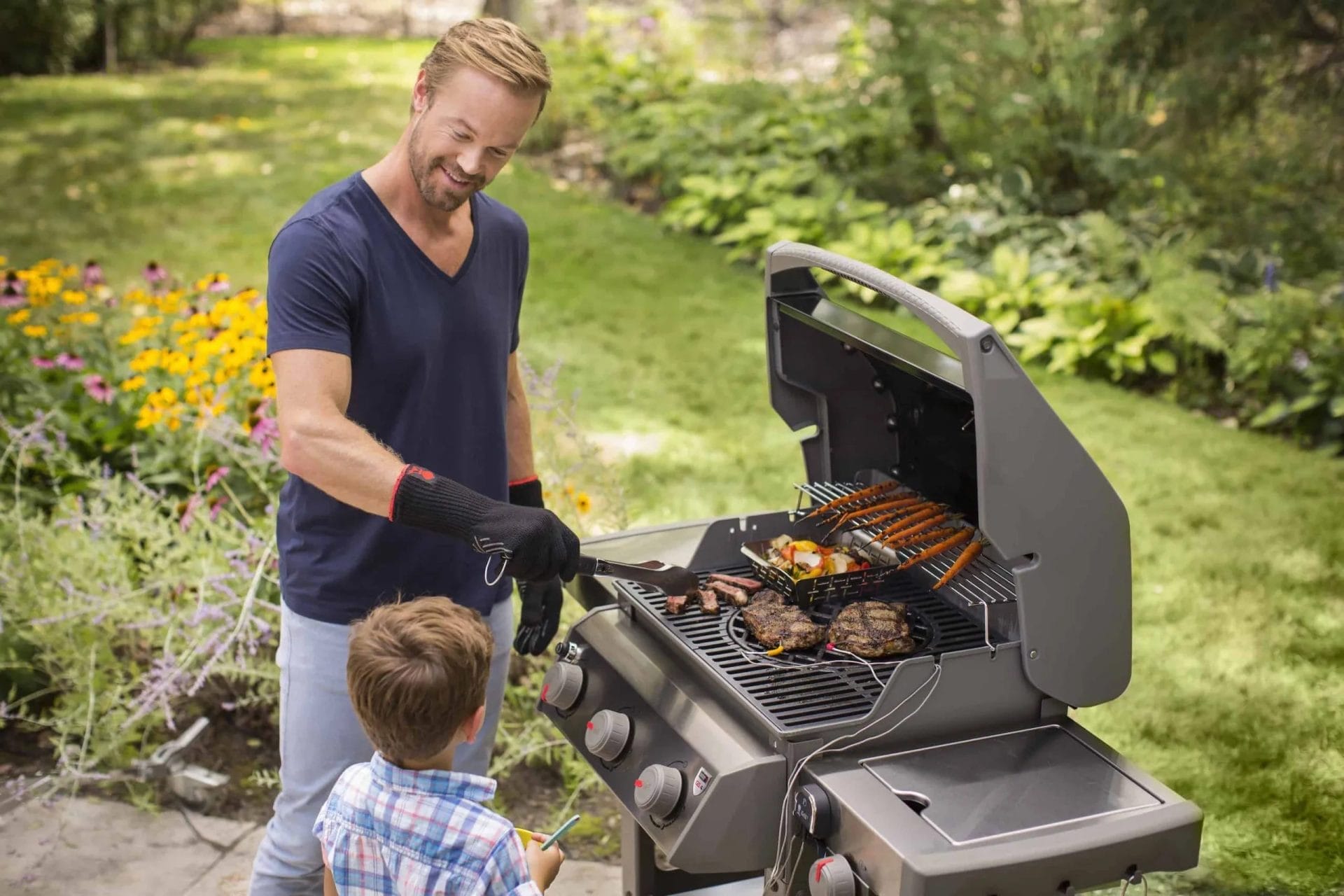 Grilling with Dad