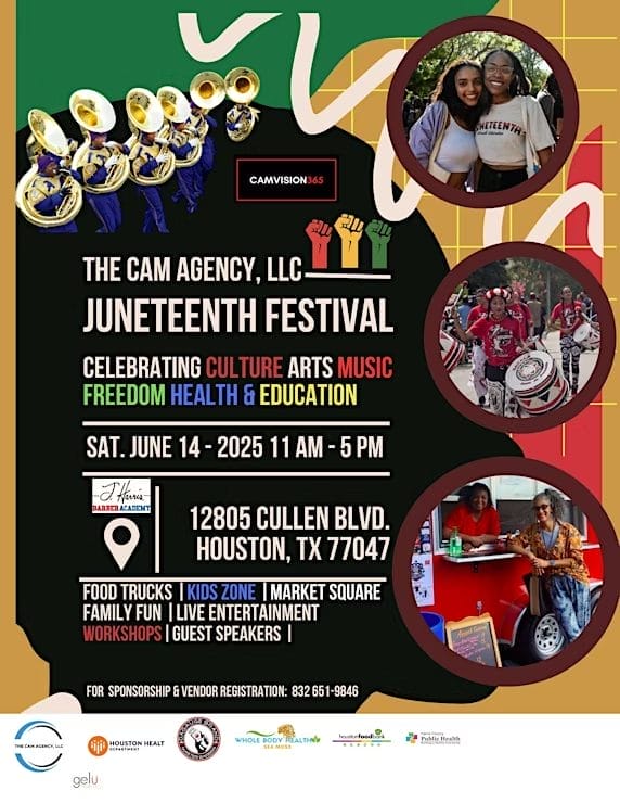 Juneteenth Festival 2025 by The Cam Agency