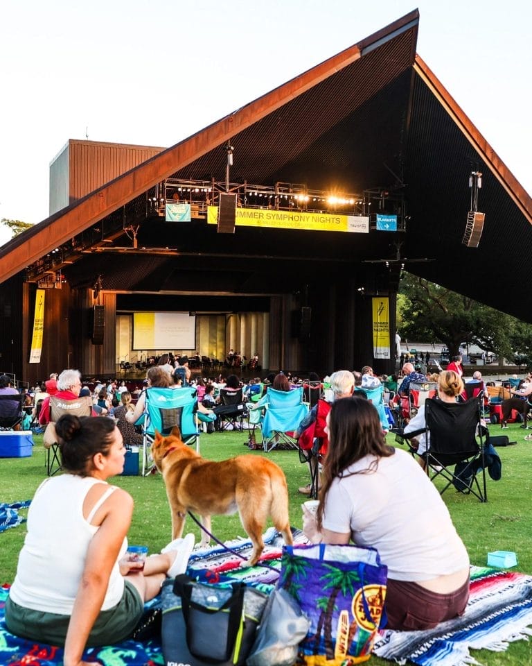 Scoring Lawn Seats at Miller Outdoor Theatre