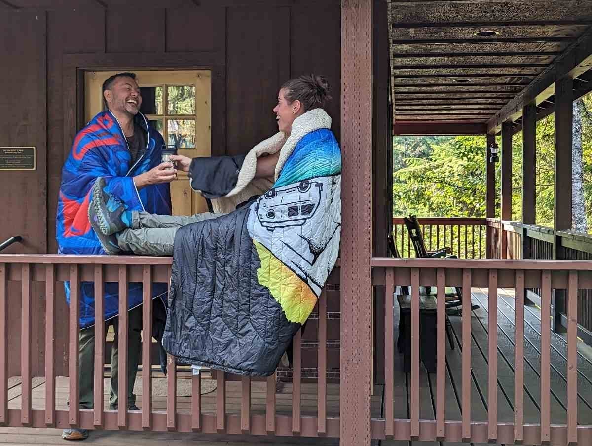 Light Jacket or Throw Blanket