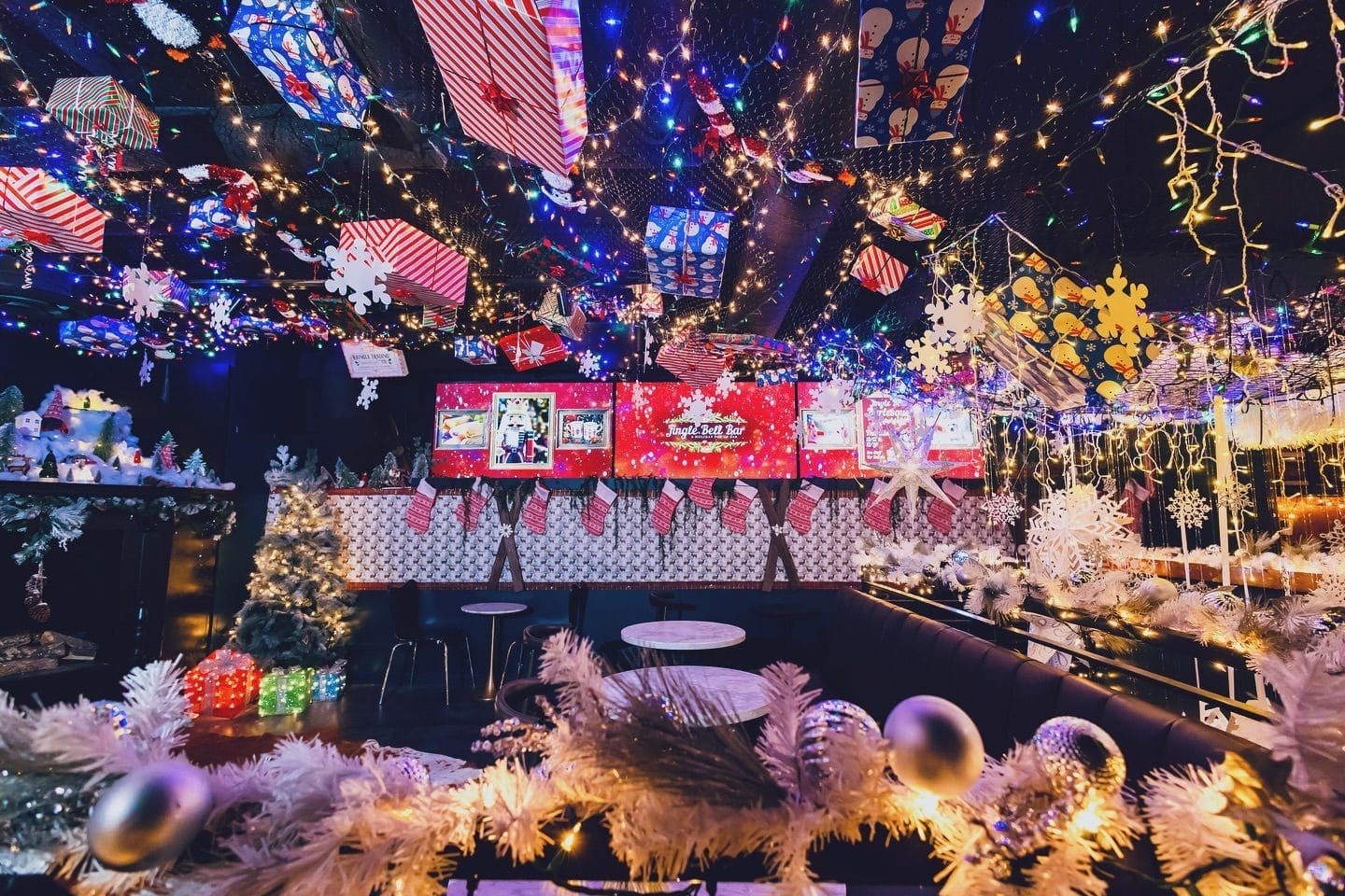 Jingle Bell Bar at Aero Cocktail Co.