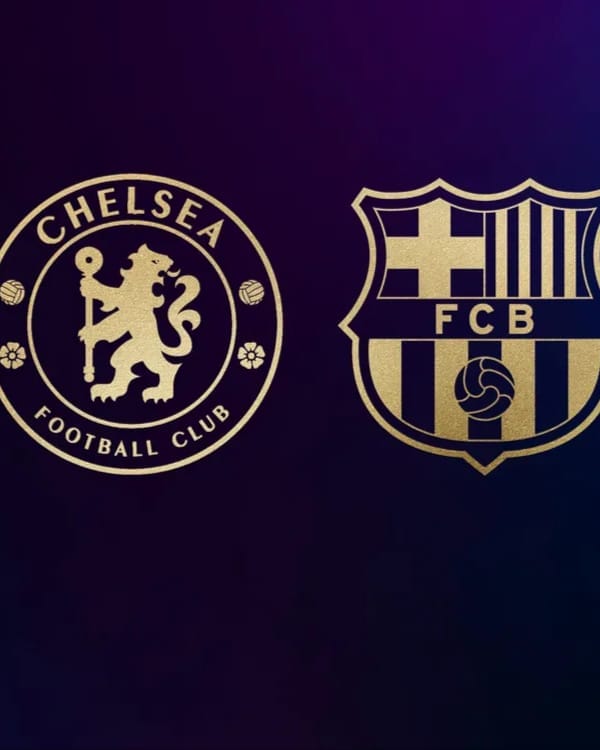 chelsea vs barcelona 2025 match action at Stamford Bridge