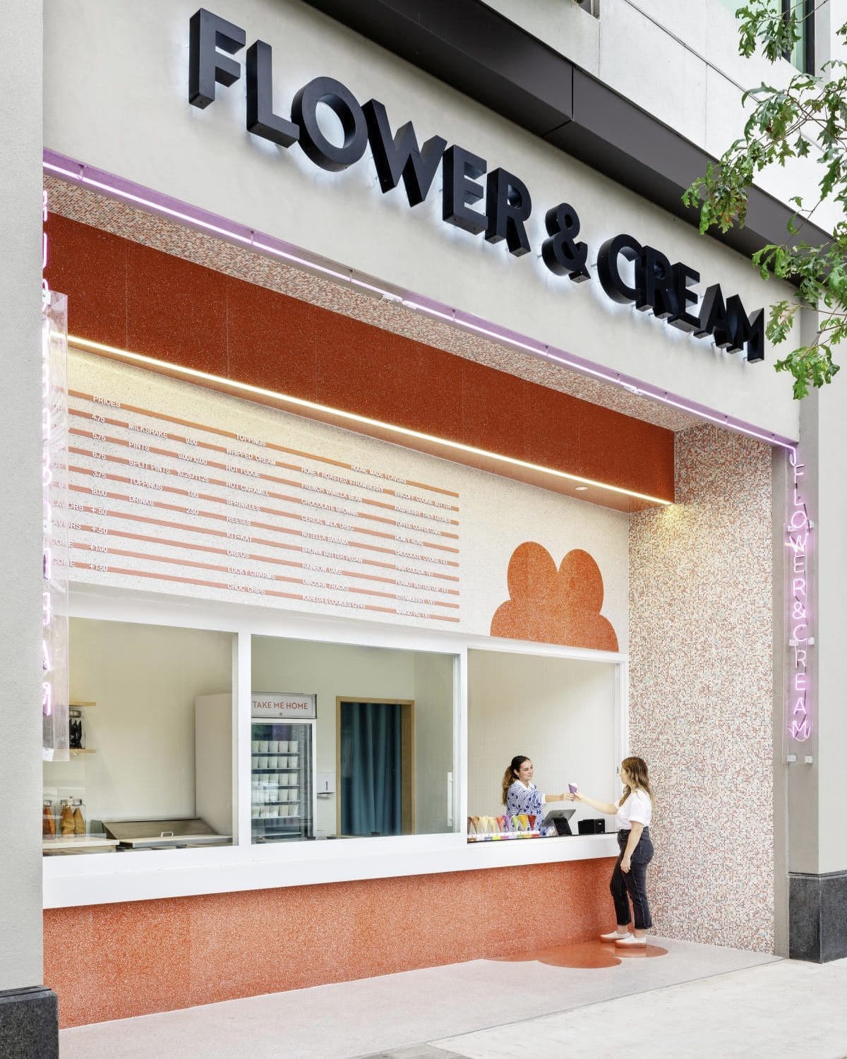 Flower & Cream Ice Cream