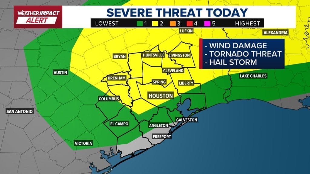 Tornado Warning Sends Shock Through Northwest Harris County on Nov. 24, 2025