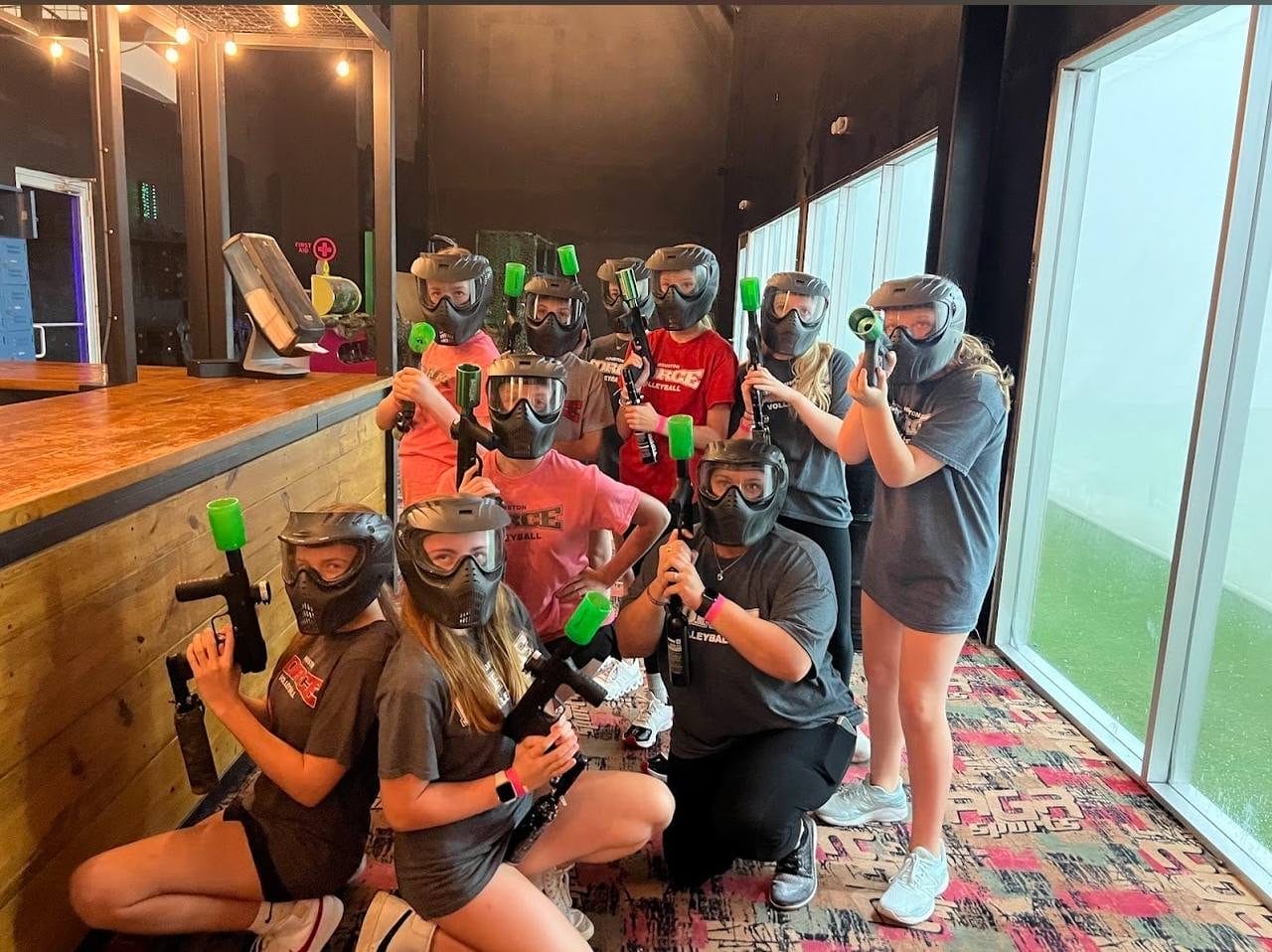 AGR Sports Indoor Paintball, Laser Tag