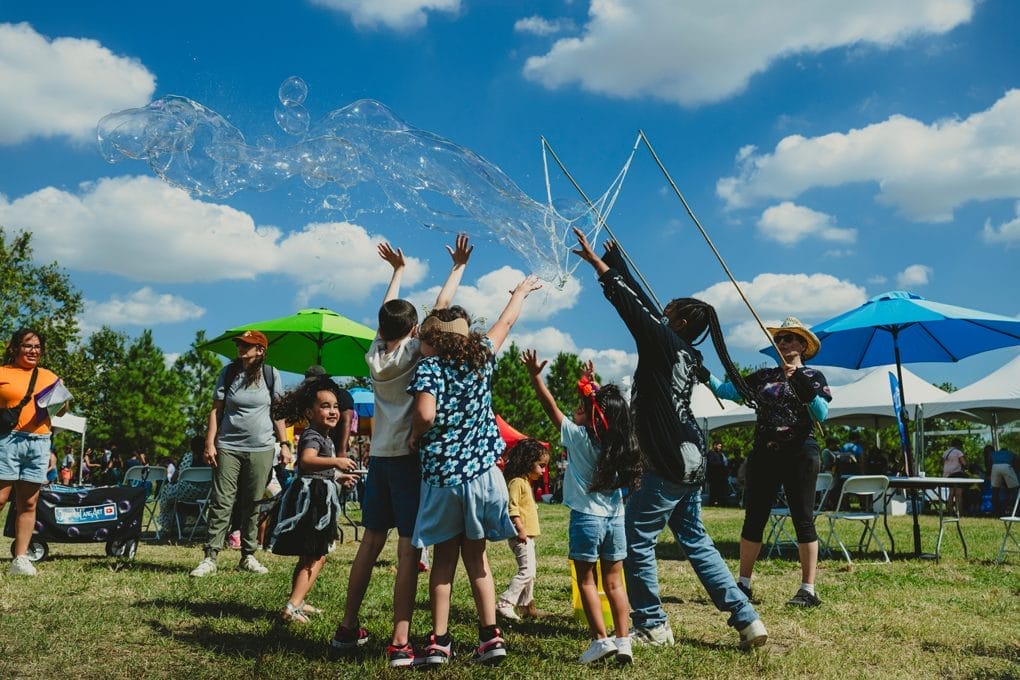 KBR Kids Day on Buffalo Bayou