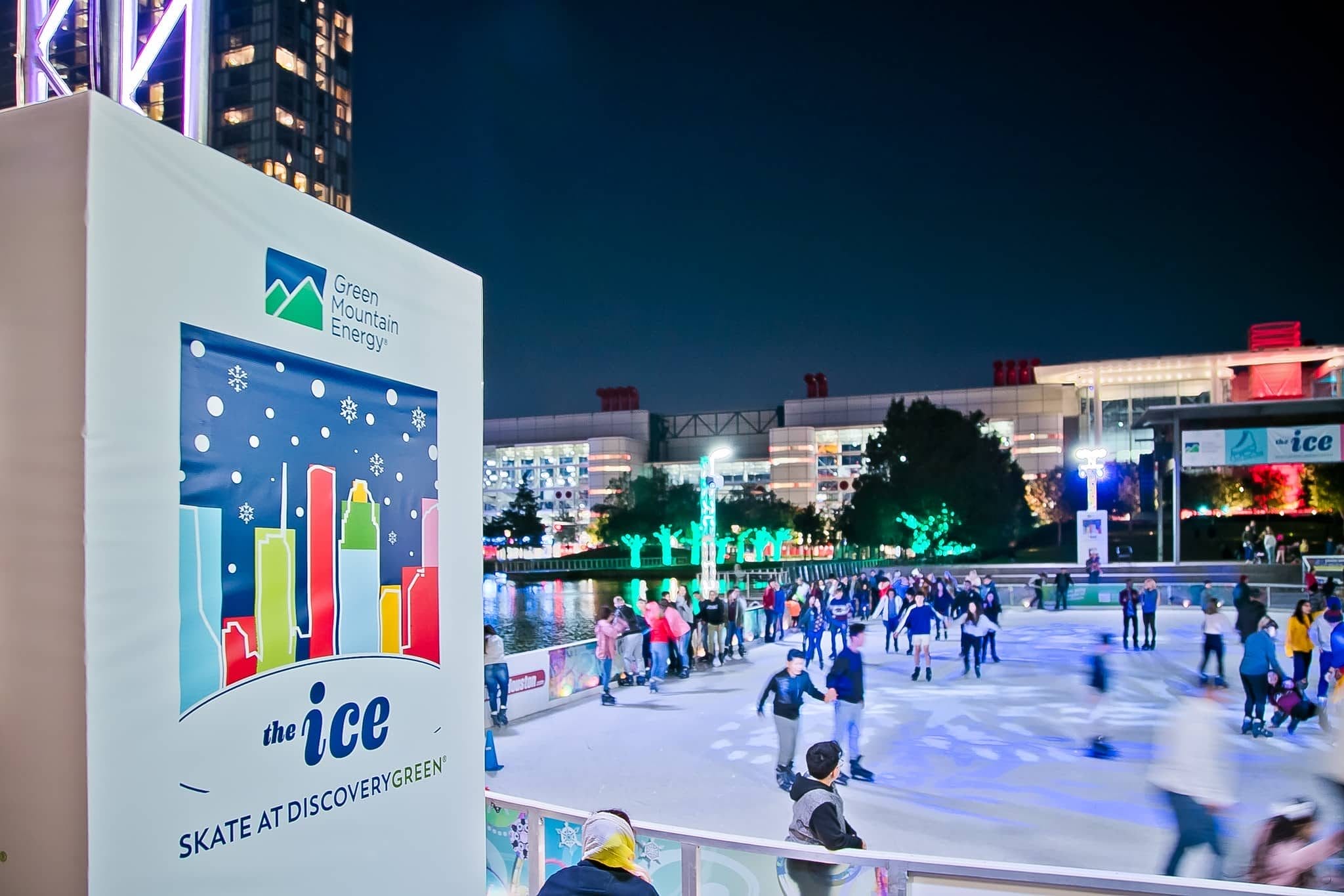Ice at Discovery Green