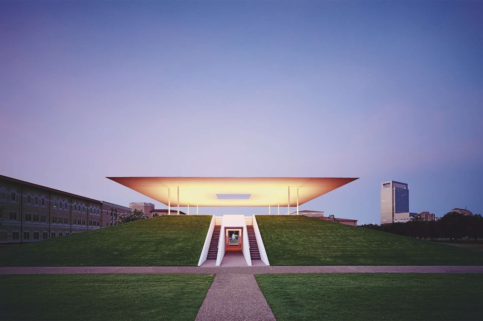 James Turrell Skyspace at Rice University